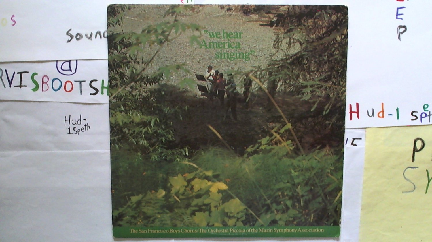 The San Francisco Boys Chorus - We Hear America Singing On The Emporium (Used)
