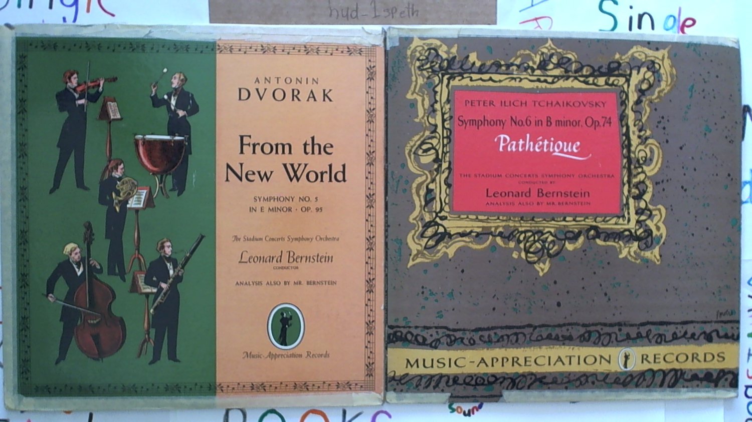 Lot Of 3 Older Used Classical / Symphony On Label Music - Appreciation Records l LP's