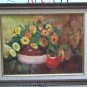 (Used) Older Wood Framed Smaller Canvas Painting