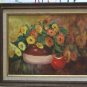 (Used) Older Wood Framed Smaller Canvas Painting