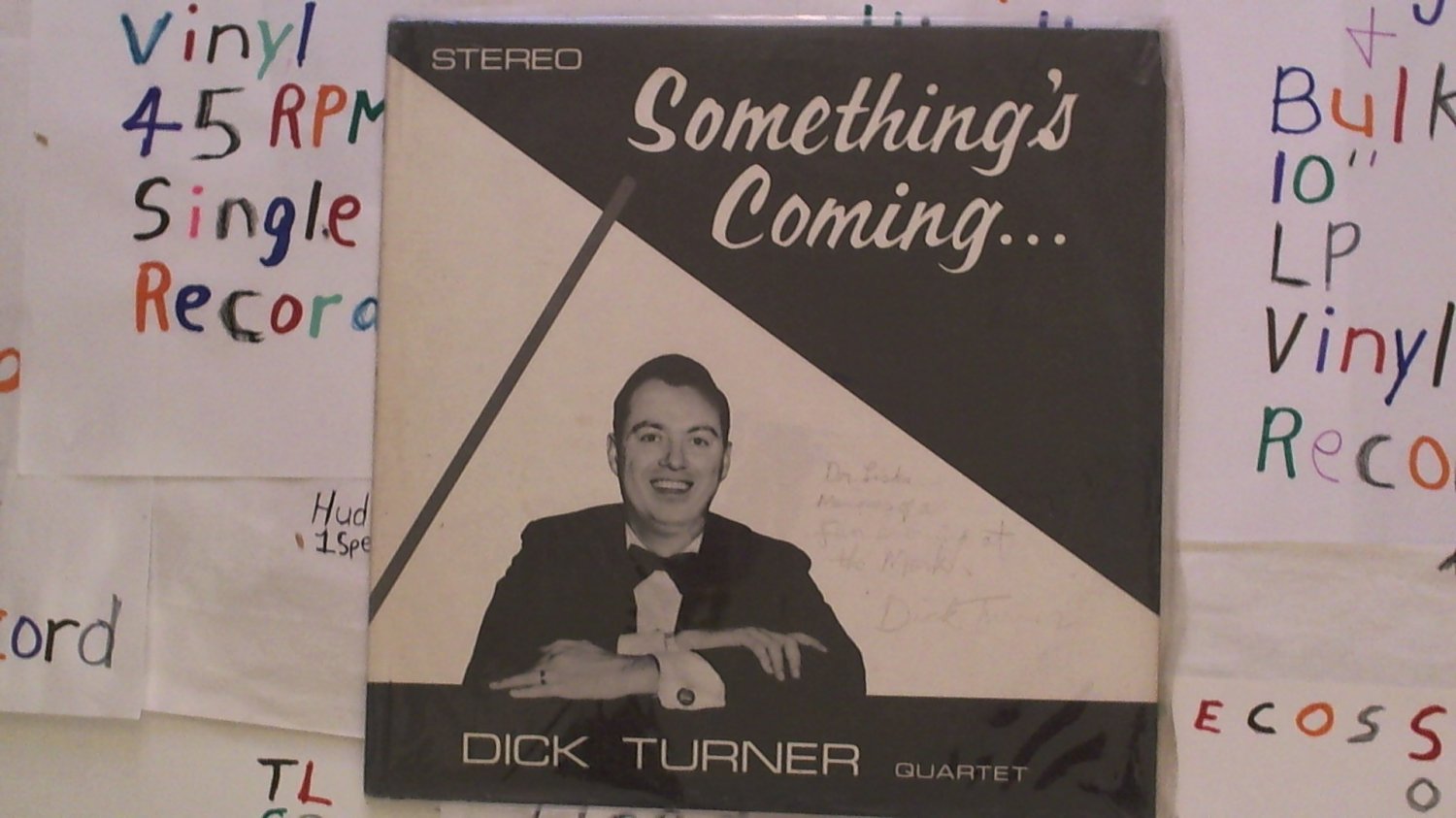 artist: Dick Turner title: Something's Coming... label: Raycraft Records (Used) LP Vinyl Record