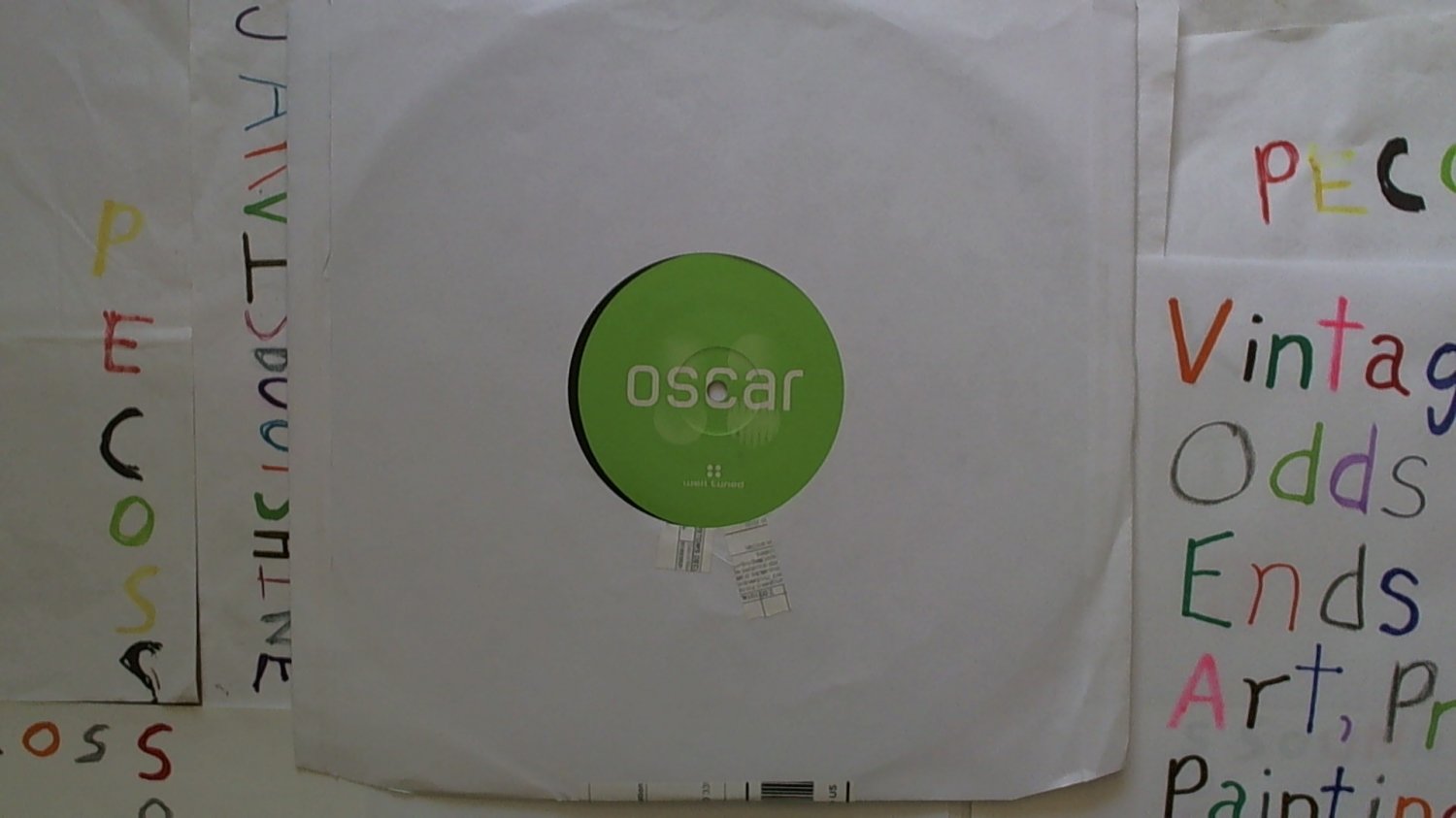 artist: Oscar title: Le Portail Vert label: Well Tuned year: 1999' Used (Loose) 12" Vinyl