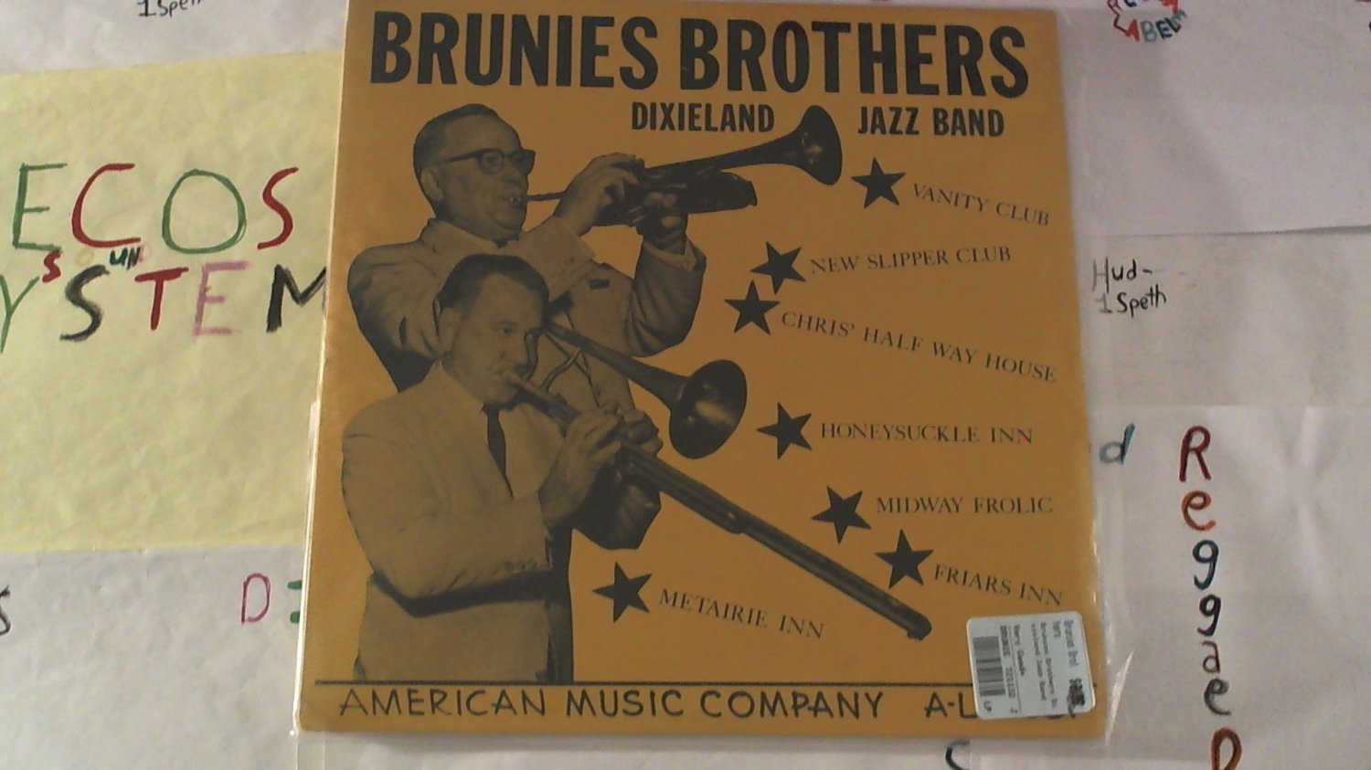 artist: Brunies Brothers title: Dixieland Jazz Band label: American Music Co. (Used) LP