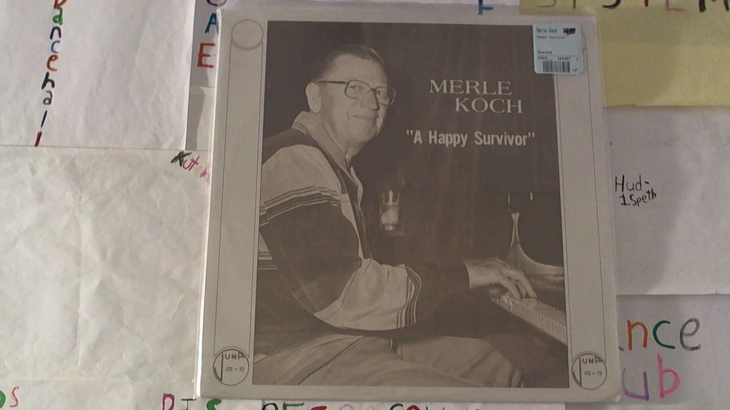 artist: Merle Koch title: "A Happy Survivor" label: Jump (New) LP Vinyl Record