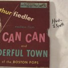 Cond. Arthur Fielder With Members Of The Boston Pops side 1 Can-Can / 2 Wonderful Town