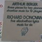 Composers: Arthur Berger / Richard Donavan label: CRI (Used) Classical Music LP