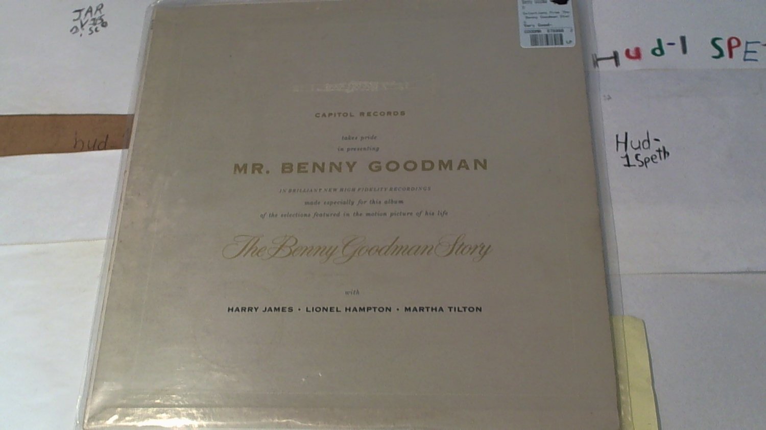 title: The Benny Goodman Story label: Capitol (Used) LP Vinyl Record