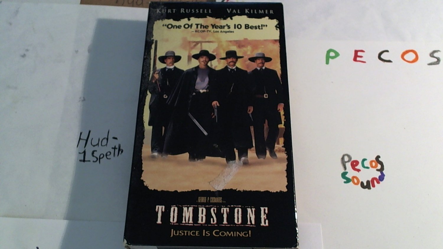 title: Tombstone from: Cinergi (Used) VHS Home Video