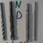 4 Used Drill Bits
