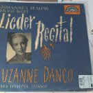 artiste: Suzanne Danco title: Lieder Recital piano: A. Holecek (Used) Classical LP