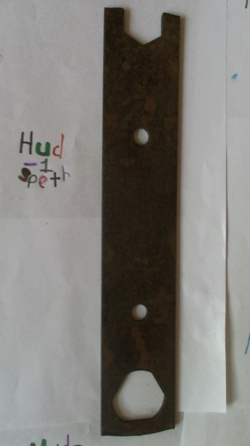 Used (Flat / Thin) Wrench Hand Tool Item Has Wear & Rust