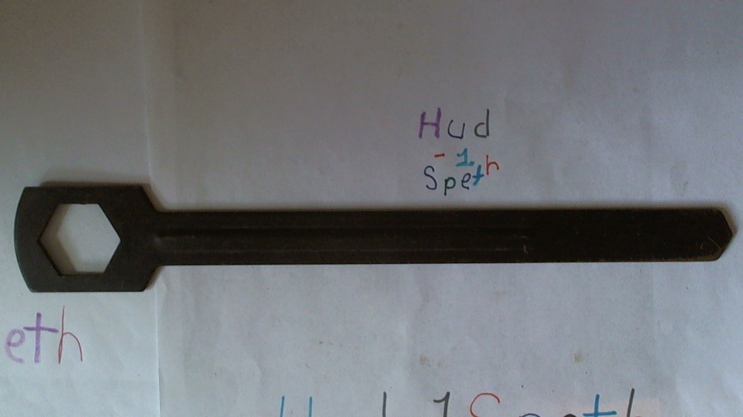 Vintage Used (Flat / Thin) Wrench Hand Tool