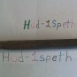 Used Heavy Duty (Chisel Type) Curved Tip Hand Tool Item Has Wear