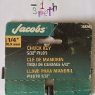 Misc. Part (Jacobs #30826 Chuck Key 5/32 Pilot) For 1/4"