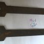 2 Used Similar (Thin) Wrenches Hand Tool Item Has Wear