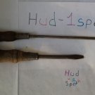 2 Used (Wood Handle) Screwdrivers