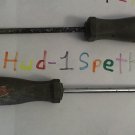 2 Older Used (Plastic Handle) Screwdrivers