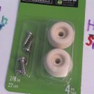Everbilt Screw-On (4 Rubber Bumpers) Sealed Pack