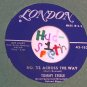 artiste: Tommy Steele side A: Hey You / B: No. 22 Across The Way