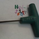 Used Green Plastic Handle (Allen) Printed Hand Tool