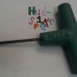Used Green Plastic Handle (Allen) Printed Hand Tool