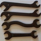 Lot Of 4 Vintage Used Wrenches