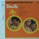 artist: Don Ho & The Aliis title: You're Gonna Hear From Me year: 1966' (Used) LP