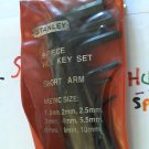 Stanley 9 Piece Hex Key Set