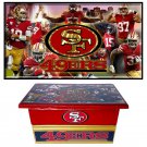 San Francisco 49ers fan Handmade Keepsake Trinket Box, 7” L x 4” W x 4" H