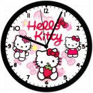 Hello Kitty! 8 in. Homemade Wall Clock w/ Battery, FREE SHIPPING