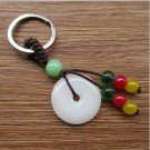 white keychain #002