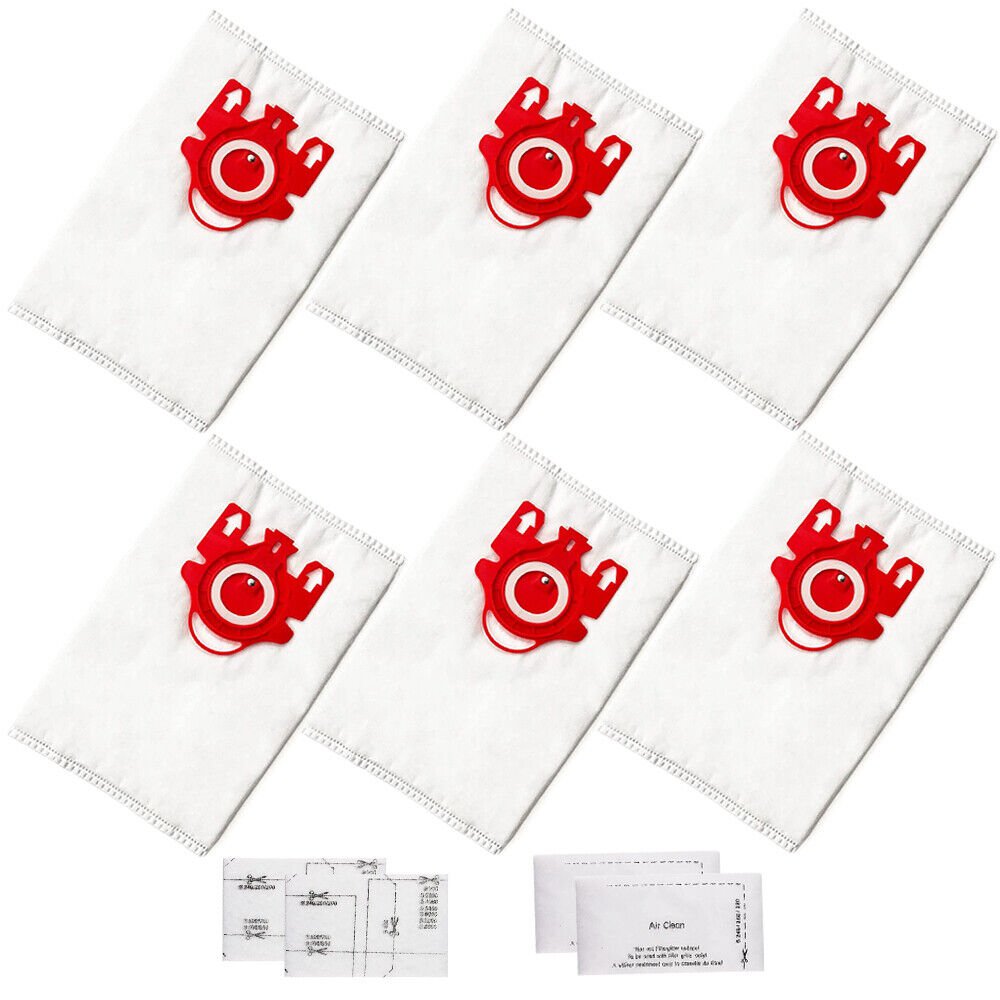 FJM Vacuum Cleaner Bags Replacement For Miele 3D Airclean Dust Bag