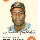 1968 Topps Frank Robinson Game Card #7 - "Triple"- NM-MT - HOF - Orioles