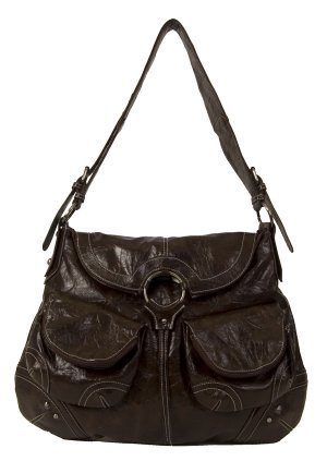 BROWN SQUARE HANDBAG