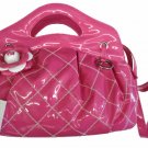 PINK PU HANDBAG