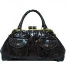 COFFEE PU HANDBAG