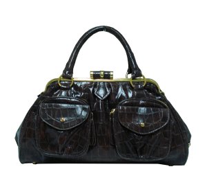 COFFEE PU HANDBAG