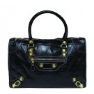BLACK PU HANDBAG