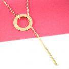 Gold Circle designed Pendant