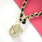 Dice Style Diamond Pendant