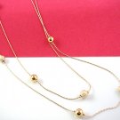 Golden Bead Fashion Necklace