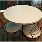 Ice Cream Polar Table And Four Chairs