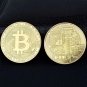 3Pcs US gold coin bitcoin commemorative coin bitcoin virtual coin