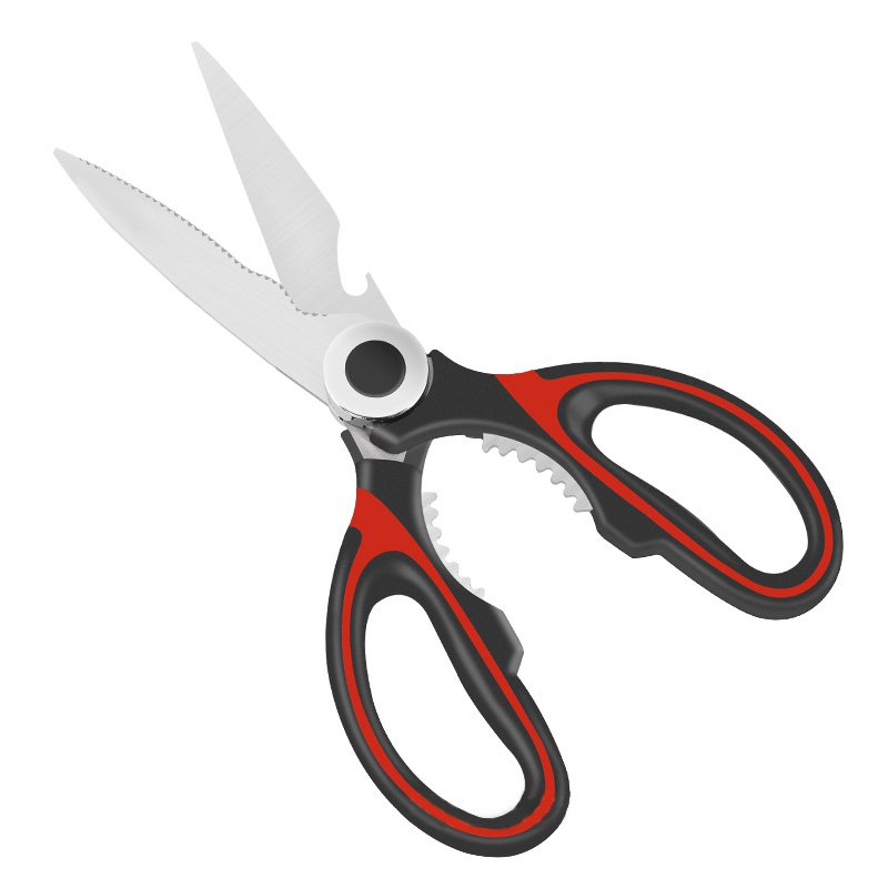 Shears  Stainless Steel Multi-function Scissors for Kitchen Poultry/Fish/Meat/Vegetables/Beer Cap