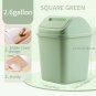 2.6 Gallons Trash Can Long Tube Hand Press Design Plastic