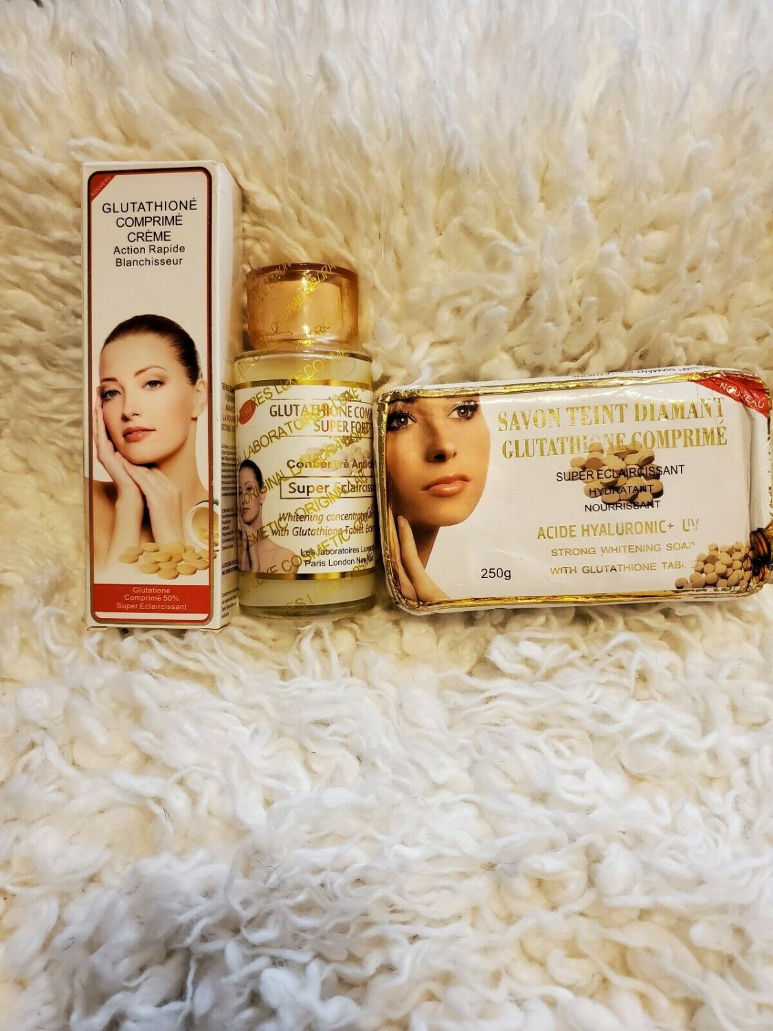 Glutathione Comprime + Savon Teint Diamant Glutathione Comprime And Glutathione