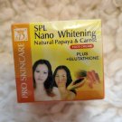Nano whitening natural Papaya and carrot Face Cream plus glutathione