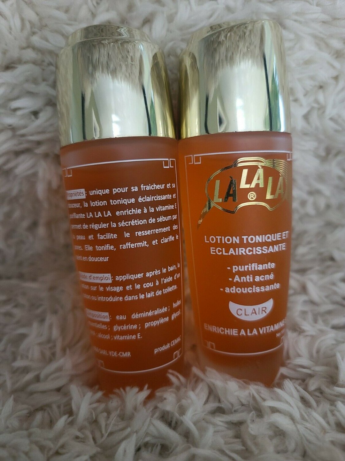 LALALA LOTION TONIQUE ECLAIRCISSANT(FOR ACNE) LIGHTENING. FREE SHIPPING