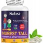 (Pack of 6) NuBest Tall - 60 Capsules - Natural Bone Growth Formula - for Children (5+) and Teens