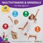 (Pack of 12) NuBest Tall Kids - Help Kids Develop with Multivitamins and Multimineral - 90 Chewable